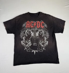 VINTAGE AC/DC T-Shirt | Black Ice Tour | Concert Tee | Black | Size XL - Picture 1 of 6
