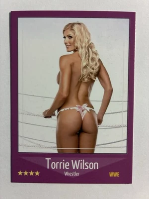 TORRIE WILSON WWE Raw Diva WRESTLING Custom ACEO Rookie Trading Card RC Sexy HOF - Image 1 of 2