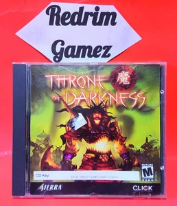 Throne Of Darkness Windows PC CD-Rom Video Games Fantasy - Picture 1 of 3