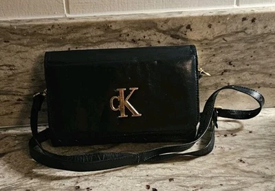 Calvin Kline Black Mini Purse - Image 1 of 2