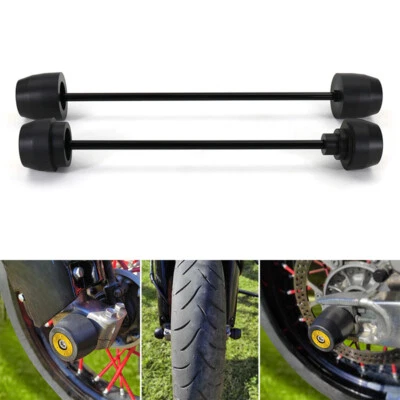 Front Rear Axle Slider Protect Aftermarket Fit For Suzuki DRZ400S/DRZ400SE 00-23 - Image 1 of 4