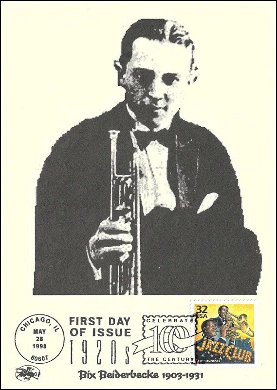 Sc. 3184k Century: Jazz Dragon Cards FDC - Image 1 of 1