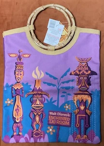 Neu aus altem Lagerbestand Disney Parks Shag Tiki Handtasche lila SCHÖN - Bild 1 von 4