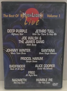 THE BEST OF MUSIKLADEN LIVE VOLUME 1 DVD SANTANA - Picture 1 of 1