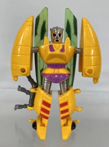 Vintage 80s LH V World Invading Insects Green Yellow Jacket Bee Figure KO As-Is - Picture 1 of 8