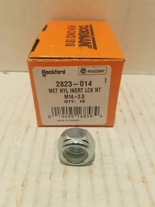 Rockford M14-2 Nylon Insert Lock / Stop Nut-2823-014--BOX OF 15 - Picture 1 of 1
