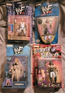 Menge 4 JAKKS WWF 1998-1999 Jeff Jarrett-X-Pac-Sable Wrestling Figuren-NEU-NIP - Bild 1 von 13