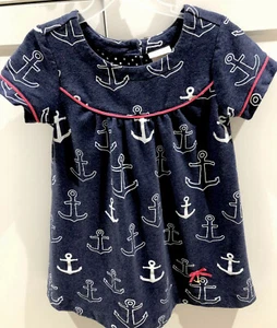Maggie & Zoe Girl’s Nautical Dress EUC - Size 5 - Picture 1 of 3