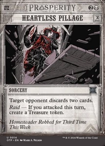 Magic the Gathering (mtg): OTP: Heartless Pillage - Showcase - Picture 1 of 1