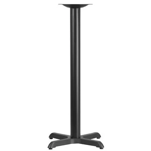 Mesa de barra de hierro fundido de 22"" x 22"" base X - Imagen 1 de 3