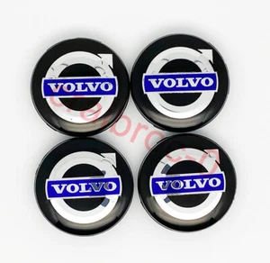 Buje de tapa central de rueda 4 piezas para Volvo v40 - V90 S40 S60 S80 XC60 XC70 XC90 64 mm - Imagen 1 de 3