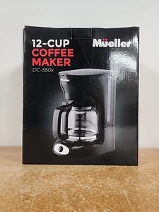 Mueller DC-550 12-Cup Drip Coffee Maker (Anti-Drip and Permanent Filter) New - Picture 1 of 3