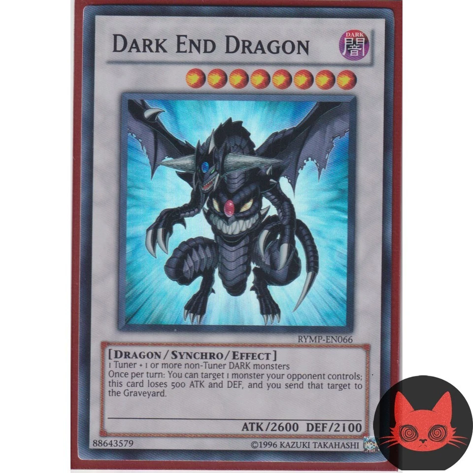 Yugioh Dark End Dragon RYMP-EN066 Super Rare NM - Image 1 of 1