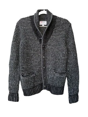 Neiman Marcus Rag & Bone Men’s Cardigan Shawn Neck Knit Sweater Grandpa S - Image 1 of 4