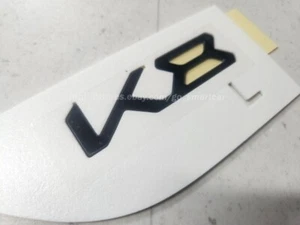 Rear trunk K8 emblem in Black tint for 2022 2023 2024 2025 KIA K8 / K8 Hybrid - Foto 1 di 1