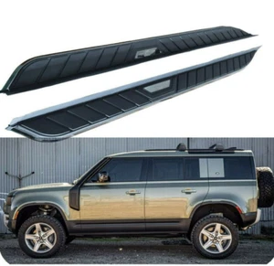 Fits for Land Rover Defender 110 4D 2020-2023 Side Step Nerf Bar Running Board - Picture 1 of 10