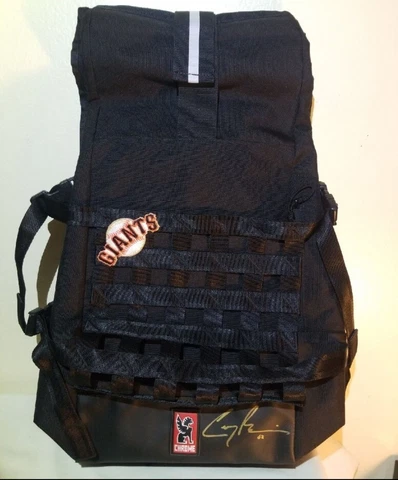 CHROME San Francisco Giants Bat Bag Signed and Authenticated Cover