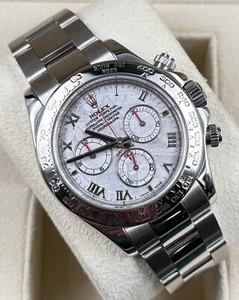 Rolex 40mm White Gold Daytona Meteorite Dial 116509 - Picture 1 of 5