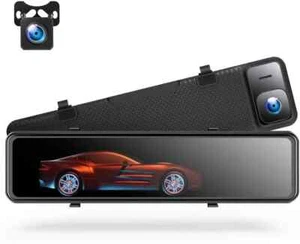 Campark CE80A 4K Full Touch Screen Rear View Front and Rear Dual Dash Cam Waterp - Picture 1 of 4