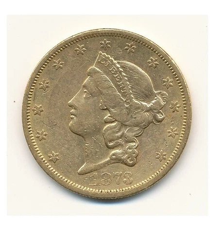 1873-S $20 Liberty Gold Double Eagle Cover