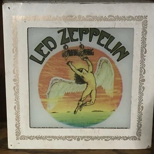 Vintage Led Zeppelin Swan Song Carnival Glass Fair Prize - Picture 1 of 7