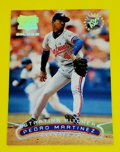 1996 Stadium Club Baseball Extreme Players Silver Pedro Martinez Montreal Expos - Picture 1 of 3