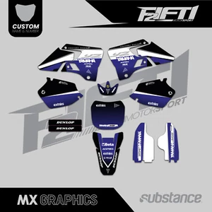 Graphics To Fit Yamaha YZ 125 250 1996 1997 1998 1999 2000 2001 - Picture 1 of 3