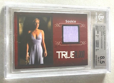 2013 True Blood ANNA PAQUIN Sookie Stackhouse SEXY /299 Worn Dress Relic BGS 8.5 - Image 1 of 4