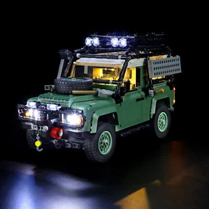 LED Light Kit for Land Rover Defender 90 Compatible with LEGO 10317 NO MODEL - Picture 1 of 1