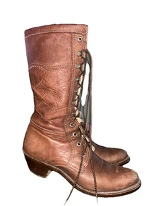 Stewart Fine Boot Company handgefertigte Dorfbewohner Stiefel Größe 5B - Bild 1 von 5