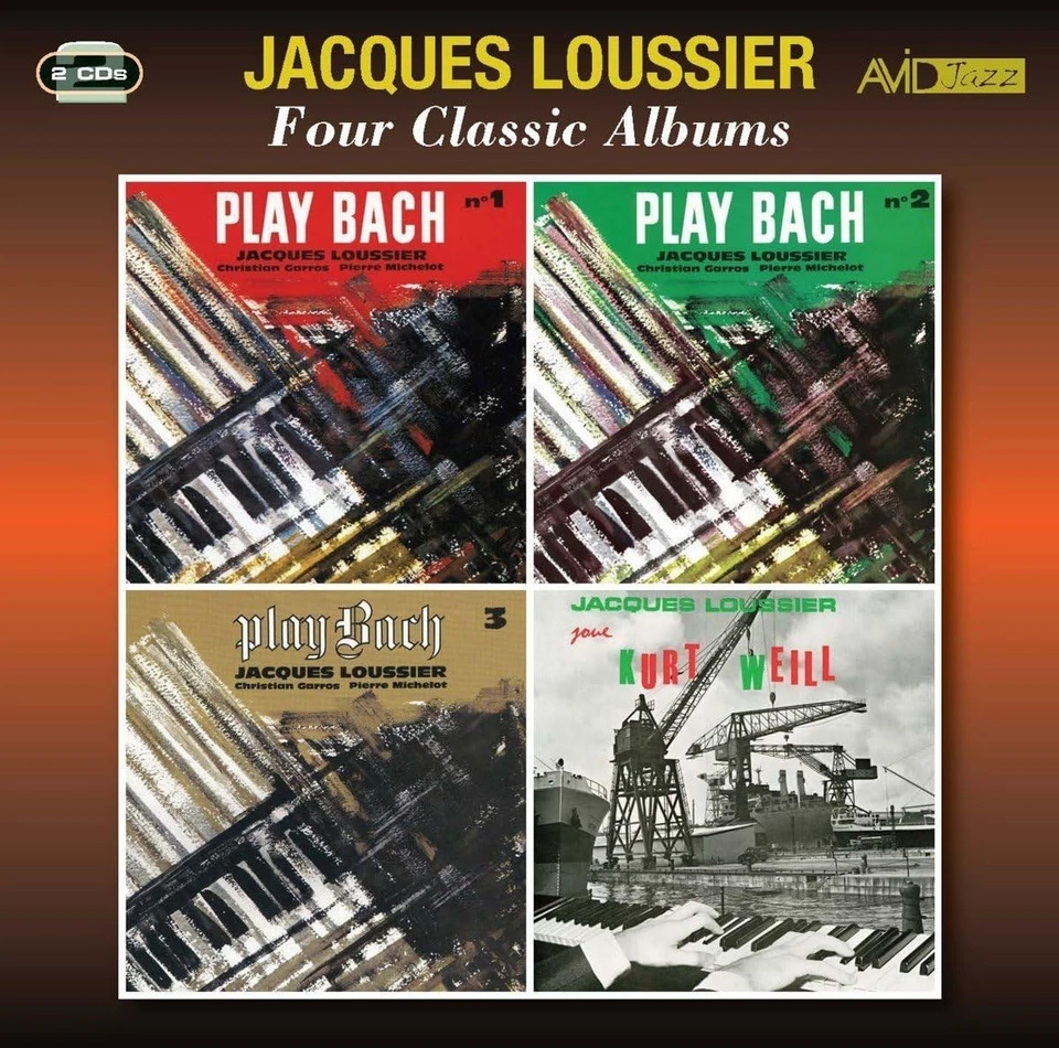 Jacques Loussier Four Classic Albums 2-CD NEW SEALED 2013 Remastered Jazz - Image 1 of 4