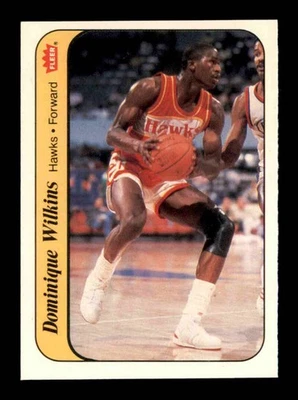 1986 Fleer Stickers #11 Dominique Wilkins   NM X3198779 - Image 1 of 2