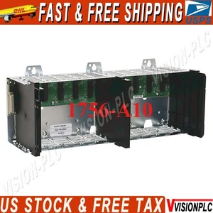 Allen-Bradley 1756-A10 Ser/C ControlLogix 10 Slots Chassis 1756A10 NEW IN BOX - Picture 1 of 4