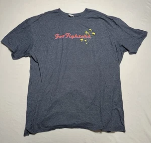 Camiseta Foo Fighters 3XL Para Hombres Gris Gráfico Banda Camiseta Optima Algodón Ropa - Imagen 1 de 5