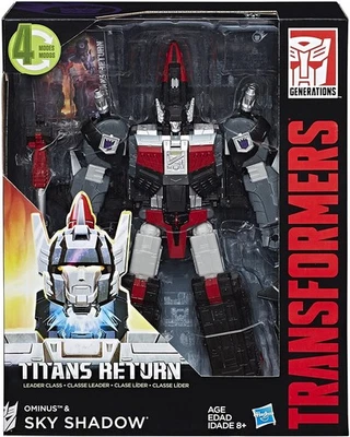 Sky Shadow and Ominus Leader Class  | Transformers Generations Titans Return - Image 1 of 4