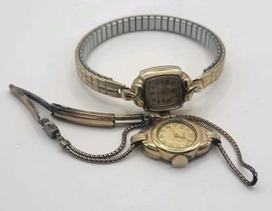 Ladies Gold Filled Elgin Watch Lot 32 Grams Nice Condition - Picture 1 of 6
