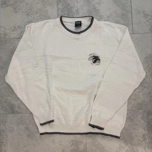 Vintage Knights Bridge Sweater Large Bird Animal 90's Y2K Grandpa USA - Picture 1 of 11