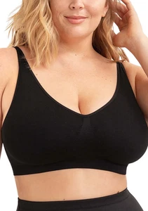 SHAPERMINT Essentials Everyday Throw-On Wireles BLACK XL - Picture 1 of 4