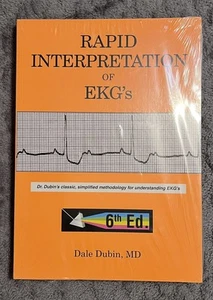 Rapid Interpretation of EKG's by Dale Dubin (New/Sealed) - Picture 1 of 2