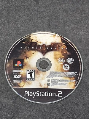Batman Begins (PlayStation 2 PS2) Disc Only Refurbished Tested Working Clean - Image 1 of 3