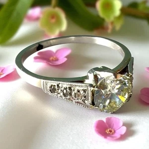Diamond Ring 0.60ct Brilliant Solitaire 14ct Gold Size K 1/2 Valuation £2200 - Picture 1 of 24
