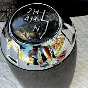 TRANSFER CASE SHIFTER KNOB CHROME TRIM NEW Fit 11-18 Jeep Wrangler JK 4WD USA - Bild 1 von 7