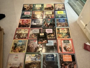 Vinyl Records THE GREAT COMPOSERS AND THEIR MUSIC 24 Albums All VGC - Free P&P - Picture 1 of 7