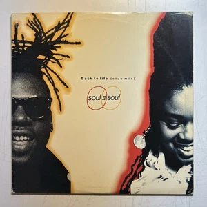 SOUL II SOUL BACK TO LIFE 12" ORIG 1989 VIRGIN 0-96537 DOWNTEMPO HOUSE R&B - Picture 1 of 4