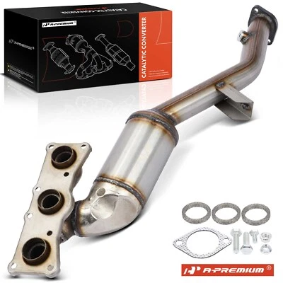 A-Premium Catalytic Converter Front for BMW 328i 2007-2012 328i xDrive 09-11 - Image 1 of 4