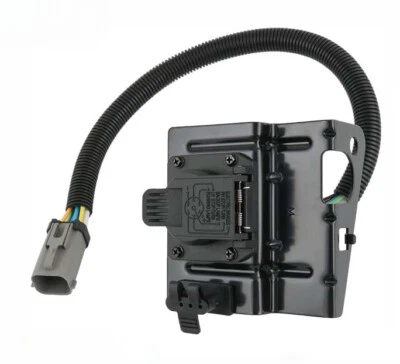For 02-04 F-250 F-350 Super Duty Ford 4 & 7 Pin Trailer Tow Wiring Harness Plug - Image 1 of 2