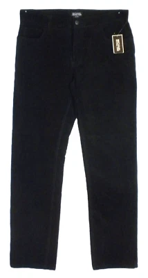Pantalones de pana negros para hombre Michael Kors talla 34 x 34 Foto 1 de 4