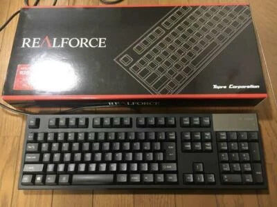 Topre REALFORCE R2S-JP4-BK keyboard 108 array New / unused - Image 1 of 2