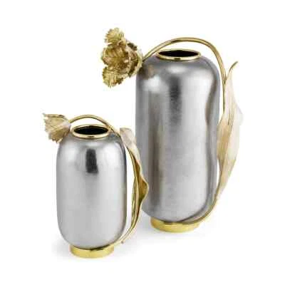 NUEVO Jarrón Michael Aram Tulipán - Pequeño (Sin Caja) Exhibición Solo 7"x9" Precio de venta sugerido por el fabricante 250,00 USD Foto 1 de 4