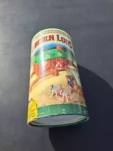 The Original Lincoln Logs CONESTOGA HOMESTEAD Incomplete Set - Picture 1 of 6